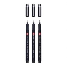 Additional picture of Talens Pigment Fineliner Set Medium, 3 pcs