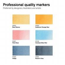 Additional picture of Winsor & Newton Promarker Watercolour Set of Skyscape Tones