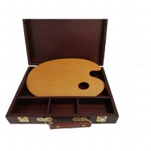 Additional picture of Winsor & Newton Heritage EMPTY Wooden Box with Palette
