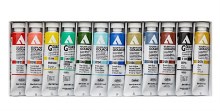 Additional picture of Holbein Acryla Gouache Rebecca Green 12 x 20ml Set
