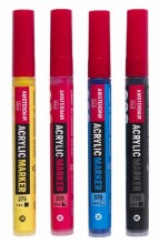 Additional picture of Amsterdam Acrylic Marker Intro Set of 4