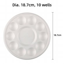 Additional picture of Bio-Eco Disposable Palettes - 10 pack