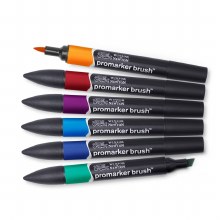 Additional picture of Promarker BRUSH - Rich Tones Set 6's