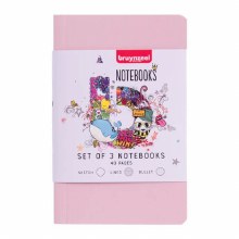 Additional picture of Bruynzeel A6 Notebook Set of 3