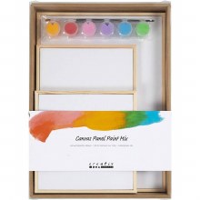 Additional picture of Canvas Panel Paint Mix Pack