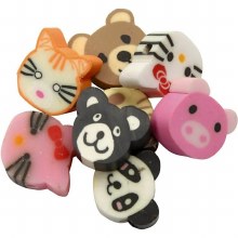Additional picture of Clay Beads - Animals 60pc