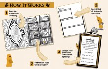 Additional picture of Color & Sleuth: Ghost Town Colouring Book