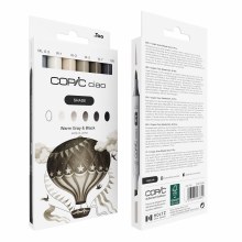 Additional picture of Copic Ciao SHADE Set - Warm Gray & Black 6 pcs