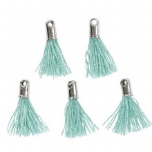 Additional picture of Cotton Tassel 1cm - Green