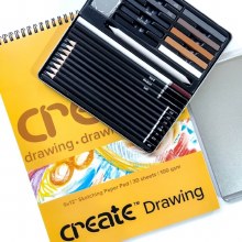 Additional picture of Create Sketching Bundle 27 piece