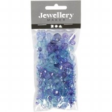 Additional picture of Crystal Bead Mix Blue