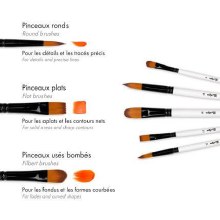 Additional picture of Darwi Set of 5 Medium Brushes