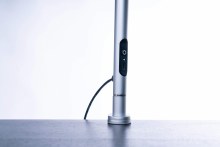 Additional picture of Daylight Slimline 4 Table Lamp - Ice Grey