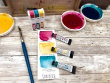 Additional picture of Daniel Smith Watercolor Triad Tube Set 3x5ml - Summer