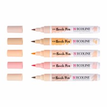 Additional picture of Ecoline Brush Pen - Set of 5 Portrait