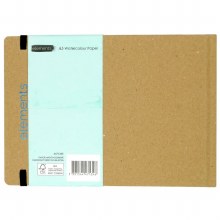 Additional picture of Elements A5 Hardback Watercolour Book