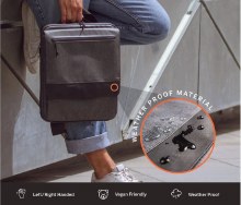 Additional picture of Etchr Slate Satchel