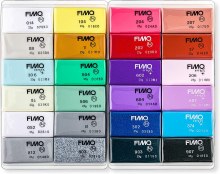 Additional picture of Fimo Effect Basic Colour 8013 Set of 24 x 25g