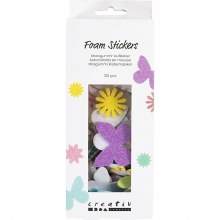 Additional picture of Foam Stickers 120 - Butterfly, Flower, Leaf