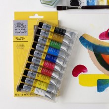 Additional picture of W&N Galeria 10x12ml Acrylic Set