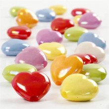 Additional picture of Heart Beads 70g