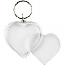 Additional picture of Key Rings Heart - 25 per pack