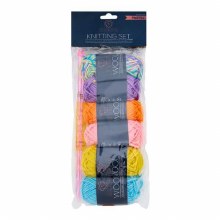Additional picture of Knitting Wool Set 6 Pastel Colours
