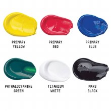 Additional picture of Liquitex Basics Acrylic Set 6x118ml