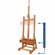 Additional picture of Mabef M/04 Studio Easel/Crank
