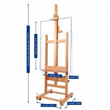 Additional picture of Mabef M/19 Double Side Studio Easel