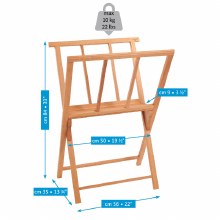 Additional picture of Mabef M/38 Folding Print Rack