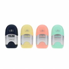 Additional picture of Milan Capsule Single Hole Sharpener Eraser Combo