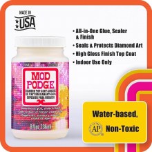 Additional picture of Mod Podge 236ml Diamond Top Coat Sealer
