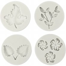Additional picture of Mould Silicone - Leaves & Flowers
