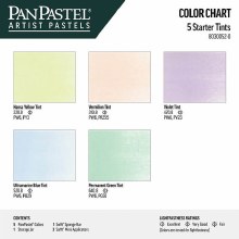 Additional picture of PanPastel 5 Starter Tints Set