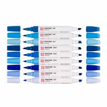 Additional picture of Talens | Pantone marker set 9x Blue - *1 week extra  lead time*