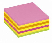 Additional picture of Post-it Neon Pink Rainbow Cube 325s