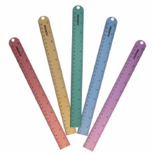 Additional picture of Premto Aluminium Ruler Pastel 30cm each