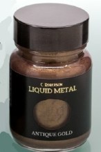 Additional picture of Roberson Liquid Metal Antique Gold 30ml