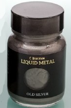 Additional picture of Roberson Liquid Metal Old Silver 30ml