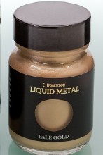 Additional picture of Roberson Liquid Metal Pale Gold 30ml