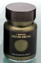 Additional picture of Roberson Liquid Metal Victorian Gold 30ml