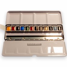 Additional picture of Sennelier L'Aquarelle Watercolour Set of 12 Half Pans - Lena Ullmann