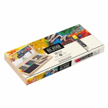 Additional picture of Sennelier Artists' Quality Oil Sticks - Wooden Set of 12