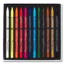Additional picture of Sennelier Woodless Pastel Pencil Set of 12 - Introductory