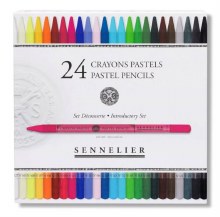 Additional picture of Sennelier Woodless Pastel Pencil Set of 24 - Introductory