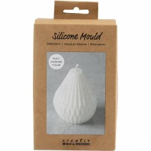Additional picture of Silicone Mould Ribbed Teardrop Shape