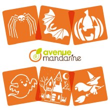 Additional picture of Stencils - Set of 6 Halloween