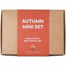 Additional picture of Unison Pastels Set of 8 Half Sticks - Autumn