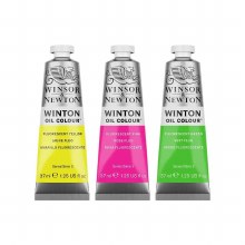 Additional picture of Winsor & Newton Winton Fluorescent Set of 3x37ml